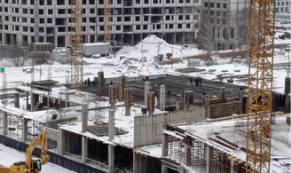 Ход строительства в ЖК 1-й Лермонтовский 21.11.2022