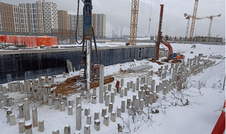 Ход строительства в ЖК Южная Битца 21.11.2022