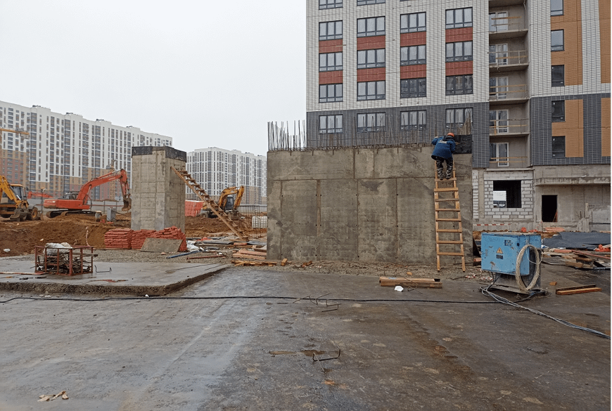 Ход строительства в ЖК Южная Битца 07.11.2022