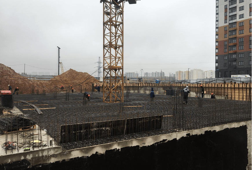 Ход строительства в ЖК Южная Битца 07.11.2022