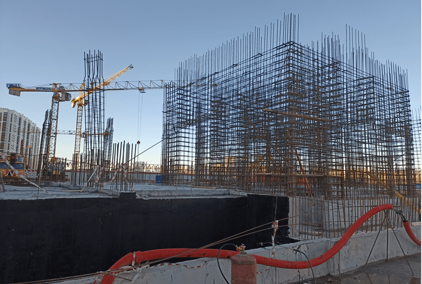 Ход строительства в ЖК Южная Битца 14.11.2022